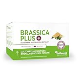 Brokkolisprossen Extrakt Kapseln | höchstdosiert | 280.000 mg Brokkoli | 99% stabilisiertes Sulforaphan | 3.600 mg Brokkolisprossen pro Kapsel | 60% besser bioverfügbar | Brassica PLUS