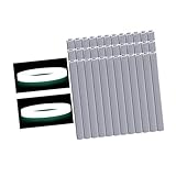 pistro Fahrrad-Speichen-Reflektoren, 360° Sichtbarkeit, reflektierender Streifen für Motorrad, Fahrrad, Sicherheit, Nachtfahrten, Zubehör, 36 Stück