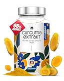 Sonnesee Kurkuma Extrakt 120 Kapseln Hochdosiert 15000 mg Kurkuma pro Kapsel mit 95 % Curcuminoiden + Piperin –vegane & laborgeprüft in Deutschland produziert