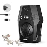 Ultraschall Mäuseabwehr für den Innenbereich, Mäuse Vertreiben Plug in, 4 Modi & Zwei Leistungsoptionen Ratten Vertreiben, Harmlose Mäuseschreck für Mäuse, Kakerlaken, Käfer, Ameisen