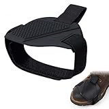 1 Stück Motorrad Schuhschutz, Motorrad Gangschaltung Pad, Motorradstiefel Zubehör, Schutzhülle für Motorradschuhe, Motorrad Schaltpad, rutschfest, für Damen und Herren (Schwarz)