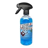 Clean Ink Tattort Reiniger 500 ml mit Sprühkopf, zur Hautreinigung während des Tätowiervorgangs und danach Tattoo, Vertrieb durch HAN-SEN GmbH, Blau