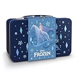Frozen Geschenkset – Eau de Toilette 30ml + Schaumbad 100ml + Metalldose | Disney-Pflegeset mit Magie & Glanz für Kinder