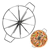 Njidher Kuchenteiler – Tortenportionsschneider, ergonomischer Schnitt mit Marker für Dessert-Service, Backen, Hochzeiten und andere Anlässe