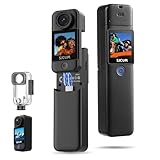 SJCAM C300 Action-Kamera 4K30fps, 1.33'' Dual Touchscreen Sportkamera, 2.4G/5G Dual WiFi 20MP Helmkamera, 6-axis EIS Unterwasserkamera 30m Wasserdicht mit 2800+1000mAh Dual Akku