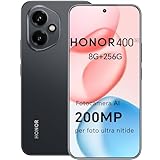 HONOR 400 Smartphone 5G, 256GB/8GB RAM, 5300 mAh, NFC Dual SIM Simlockfrei Android-Handy (200MP AI-Kamer, 6,55 Zoll AMOLED Eye Comfort Display 5000nits, Snapdragon 7 Gen 3), Midnight Black