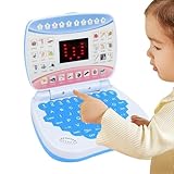 Kids Laptop - Bildungsscheiben Mit Musik, Bildungscomputer | Early Learning Laptop Für Kleinkinder Über 3 Jahre Alt, Perfekt Für Bildungsspiele Für Kindergarten Und Kindergärten, Ein Vorgetäuschter Co