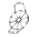 Abbto Entkerner und Obstschneider | Obstschneider Entkerner und Obstschneider – Birnenschneider Aktualisierte Version 10 Klingen für Entkerner, ultrascharfer Apfelschneider, Entkerner