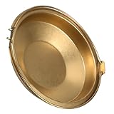 Toyvian Edelstahl Shabu Sukiyaki Topf Retro Gold Vielseitiger Japanischer Hotpot für Rindfleisch Meeresfrüchte und Trockenpfannen Langlebiger Edelstahl mit Effizienter Wärmeverteilung