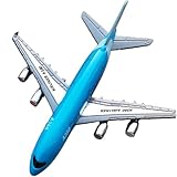 FZSGRRC Flughafen Modell, A380 Modells Airplane Modell, Airbus A380 Flugzeug Spielzeug Modellflugzeug Geeignet Für Flugzeugliebhaber Und Eltern Bildungs Suchen