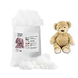 Szfanyangxuan 1kg Füllwatte - Hochsaugfähige Polyester-Watte für Kissen & DIY (Oeko-Tex® Zertifiziert) - Waschbar bis 95°C, allergikerfreundlich