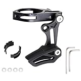 YHZNAGEM Fahrrad Kettenführung, Einscheiben Kettenführung Hohe Festigkeit, MTB Ultraleichter Fahrradkettenschutz Aluminiumlegierung, für die meisten Fahrräder, Rennräder, Mountainbikes