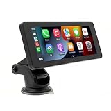 6,86 Zoll Kabelloser Carplay-Touchscreen, Bluetooth-Auto-Multimedia-Player, Unterstützung für Carplay für Android Auto, Auto-Stereo-Navigationsbildschirm mit