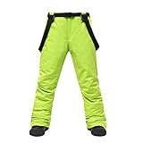 Zilosconcy Softshellhose Damen Wasserdicht Frauen Winter Wanderhose Outdoorhose Warm Schneehose Gefüttert Sporthose Thermo Winddicht Regenhose Winterhose
