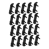 Hemobllo 20 Stück Zubehör Für Fritteusen Air Fryer Füße Stoßstange Tipp Silikon Für Heißluftfritteusenkorb Füße Aus Silikonschalen Ersatzteile Für Heißluftfritteusen Black Kieselgel