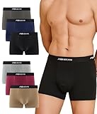 CavenPesy Boxershorts Herren 6er 8er Pack Unterhosen Männer Unterwäsche Herren Retroshorts Baumwolle Men Boxer Atmungsaktive