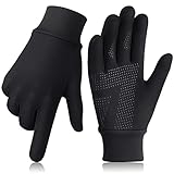 HASAGEI Touchscreen Handschuhe Laufhandschuhe Fleece Sport Handschuhe Warme Winddichte Winterhandschuhe Handschuhfutter für Herren und Damen Outdoor