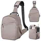 K&F Concept Kameratasche, Kamera Sling Tasche Schultertasche Fotorucksack Klein, Wasserdichter Kamerarucksack, Verstellbarer Schultergurt Kamera Rucksack für DSLR/SLR Kamera Objektiv