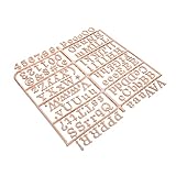 PEPLAYTAL Pinnwand Buchstaben Buchstaben Ersatzbuchstaben Für Filz Buchstabentafel Alphabet Nachrichtentafel Buchstabentafel Zahlen Set Nachrichtentafel Aus Kunststoff