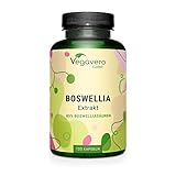Weihrauchkapseln hochdosiert | Premium Extrakt (15:1) - 9.450 mg | 85% Terpene | 100% Indischer Boswellia Serrata Extrakt | Laborgeprüft | Vegan - ohne Zusatzstoffe | Deutsche Produktion Vegavero®