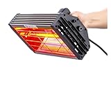 YSXXIAN 1000W Autolack-Aushärtungslampe, Infrarot-Lampe für die Karosserie, Hand-Halon-Heizung, Licht, Sprühdose, Pistole – Aushärtungslampe