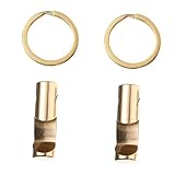 Uonlytech Tragbarer Flaschenöffner aus Messing Schlüsselanhänger Weinöffner Multifunktional für Unterwegs und Alltag Goldenes Design für Schlüssel Taschen und Geschenk