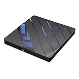 SHOOYIO USB-2.0-Disc-Lesegerät, externer Disc-Player, Writer, schnelle Datenübertragung für Laptop, Desktop