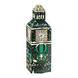 NESTLÉ AFTER EIGHT 3D-Adventskalender mit Pralinen mit dunkler sowie weißer Schokolade & Minzcremefüllung, Weihnachtskalender im Big Ben Design, 185g (1er Pack )
