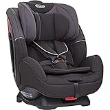 Graco Enhance Kindersitz Gruppe 0+/1/2 Autositz ab Geburt bis ca. 7 Jahre (0-25 kg), rückwärtsgerichtet bis 9 kg, vorwärtsgerichtet von 9-25 kg, Seitenaufprallschutz, mitwachsende Gurte, black/grey