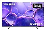 Samsung Crystal UHD U8079F 4K 55 Zoll (138 cm) LED Fernseher, Crystal Prozessor 4K, MetalStream Design, SmartThings, AI Upscaling, Gaming Hub, Knox Security, Kostenlose Inhalte, Smart TV