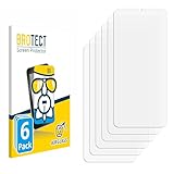 BROTECT Schutzglas Folie für Huawei Nova Y61 (6 Stück) Panzer Schutzfolie Glas [Extrem Kratzfest 9H, Anti-Fingerprint, Ultra-Transparent]