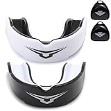 Jiaanle Zahnschutz für Kinder 6-10 Jahre（2er Pack）- Mundschutz für Hockey, Kickbox, Boxen, Kampfsport Eishockey, CE