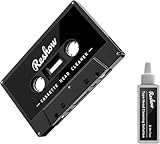 Reshow Audio Tape Kassettenkopfreiniger mit 1 Reinigungsflüssigkeiten Pflege Nasswartungskit für Kassettenspieler/Boombox/Deck/Recorder (1 Flasche Reinigungsflüssigkeit)