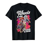 Räder in Orbit Pedale in Motion BMX Racing T-Shirt