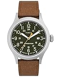 Timex Expedition Scout 40mm Herren-Armbanduhr mit Lederband TW4B23000