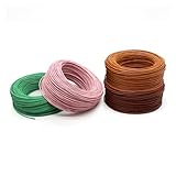 1 Stück Thermoelementkabel Typ K/T/N/S – 2-adriges PTFE-geschirmtes Kabel for Hochtemperaturmessungen(S type,5 M)