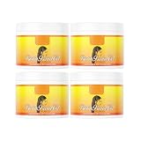 Flechten Haargel, Haar Finishing Gel, Flechthaar-Flyaway-Bändiger, Halten Braid Conditioning Gel Edge Styling Wax Für Fly Away & Edge Frizz Hair, 100 g (4er-Pack)