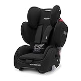 Recaro Kids, Young Sport Hero Kindersitz, Auto Kindersitz (9-36 kg), Gruppe 1-2-3, Komfort und Sicherheit, Universeller Einbau, Verstellbar, Patent Hero Sicherheitssystem, Core Deep Black
