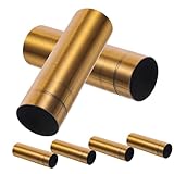 VILLCASE 6 Stück Teiliges Kronleuchter Zubehör aus Metall Lampenfassung Abdeckhülsen aus Eisen Langlebige Sockel Schutzhüllen für Deckenlampen Installieren Geeignet für Kerzenlicht