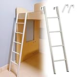 Ded-Leiter, 45'/50'/55'/59'/63' Etagenbett - Aufstieg verstellbar, Wohnmobil-Etagenbett für Wohnheimschule, mit Haken (Größe: 116 cm/45')