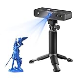 Revopoint Mini 3D Scanner mit Stativ, Drehteller, bis zu 0,02MM Präzision und 10 Fps Scangeschwindigkeit, Industrieller Blaulicht, 3D Scanner für 3D Druck-Standard