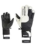 Ziener Herren GINOS-Z Ski-Handschuhe/Wintersport | Gore-Tex, Primaloft, Black.White, 10