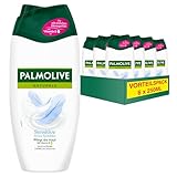 Palmolive Duschgel Naturals Sensitive 6 x 250ml - Cremedusche mit Feuchtigkeitsmilch