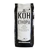 KoffeeONHOME Ganze Kaffeebohnen 100% Arabica aus Äthiopien – 1 kg – Natürlich geröstet – Mittlere Intensität – Fruchtige & Zitrusnoten – Premium-Qualität aus Oromia – Ideal für Espresso & Moka