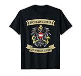 Österreich Flagge T-Shirt Wappen Adler Österreicher Geschenk T-Shirt