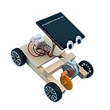 Toyvian Spielzeug Solar Angetriebene Autospielzeug DIY Solar Power Car Assembly Car Science Experiment Projekte Kinderversammlung Toy Kit für Entdeckung Von Solarenergie Sicheres Und Spielzeug Kinder