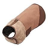 THINCAN Pelzige Winterweste Für Hundebekleidung Dicker Fleecemantel Welpen Katzen Kleine Hunde Urlaub Party Streetwear Outfits Haustierkleidung