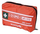 DONAU SAFETY Motorrad Verbandskasten nach aktueller Norm 2025 DIN 13167 / Erste-Hilfe-Verbandtasche Mini Klein