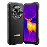 Blackview BL9000 PRO 5G Wärmebild (Lepton 3.5) Outdoor Smartphone, Dimensity 8020 36GB+512GB, 6,78'' FHD+, 50MP+50MP Kamera, IP68 IP69K Android 14 Handy Ohne Vertrag, 120W Schnellladung, NFC Schwarz