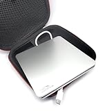 Tragbarer externer 3D-Blu-Ray-Player/Brenner USB-C SuperDrive + Tragetasche für Apple Laptop MacBook Mac Pro Air Mini M1 M2 M3 13 15 Zoll, Slot-In BD-RE DVD/CD RW Writer Drive + Touch Button